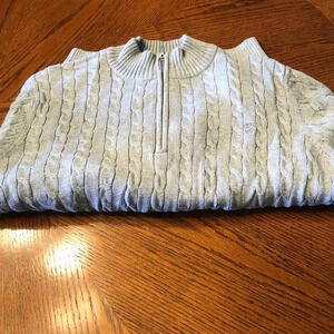 IZOD 1/4 Zipper Pullover Sweater XL